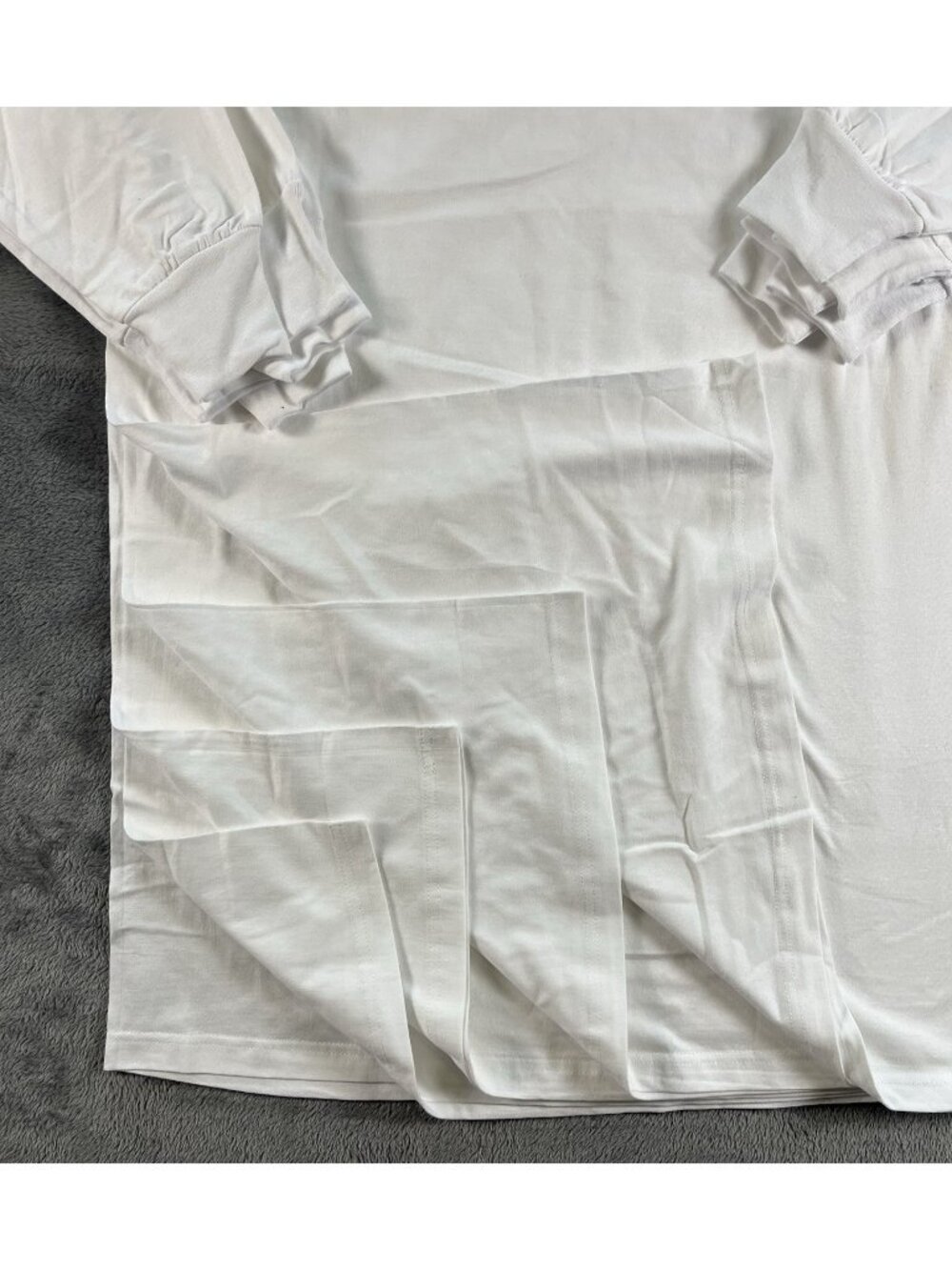 Soft-tee T-Shirts White Long Sleeve Men's Size 2XL (lot of 5)